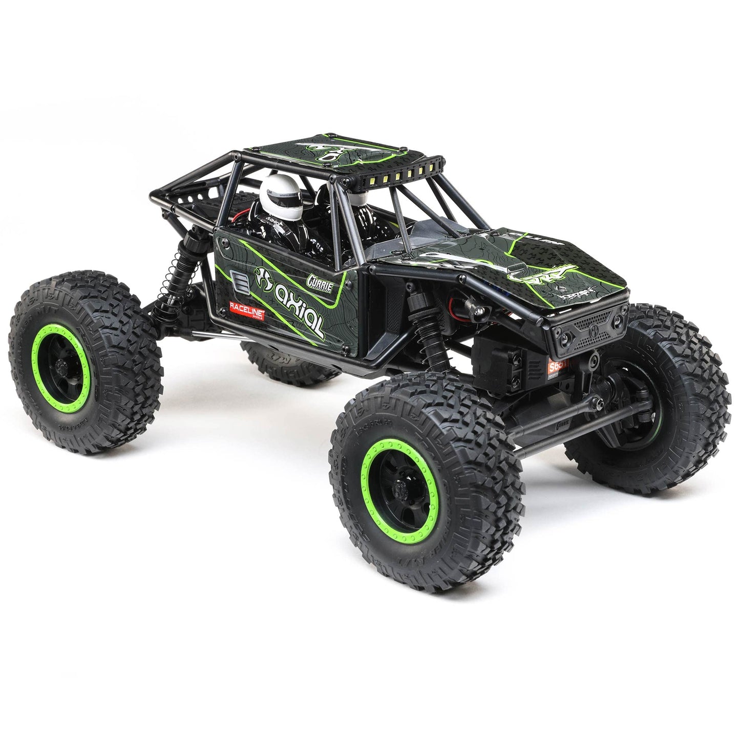 Axial RC Crawler 1/18 UTB18 Capra 4 Wheel Drive Unlimited Trail Buggy RTR (Battery and Charger Included) Black, AXI01002T1