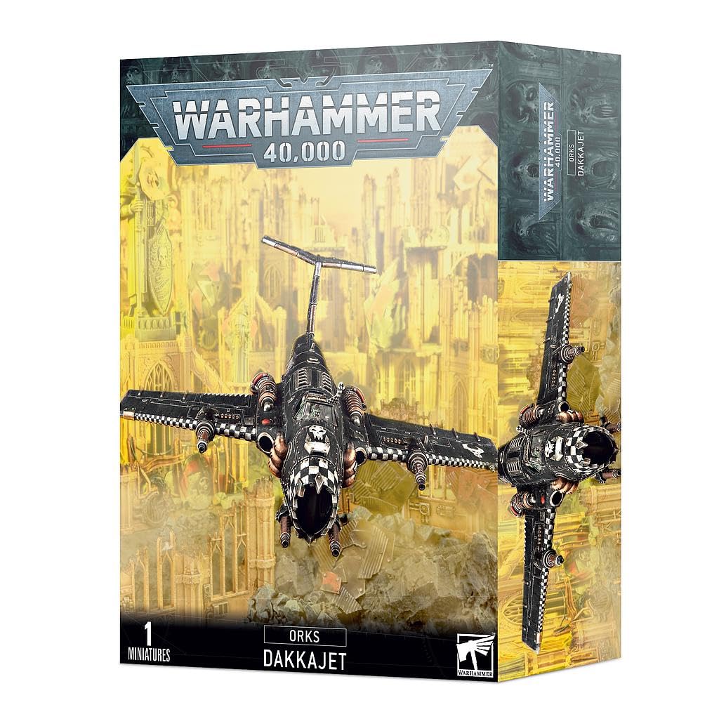 Games Workshop Warhammer 40K Orks: Dakkajet/Wazbom Blastajet/Bommers 99120103090, Grey