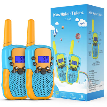 Selieve Toys For 3-12 Year Old Boys Girls, Walkie Talkies For Kids 22 Channels 2 Way Radio Toy With Backlit Lcd Flashlight, 3 Mi