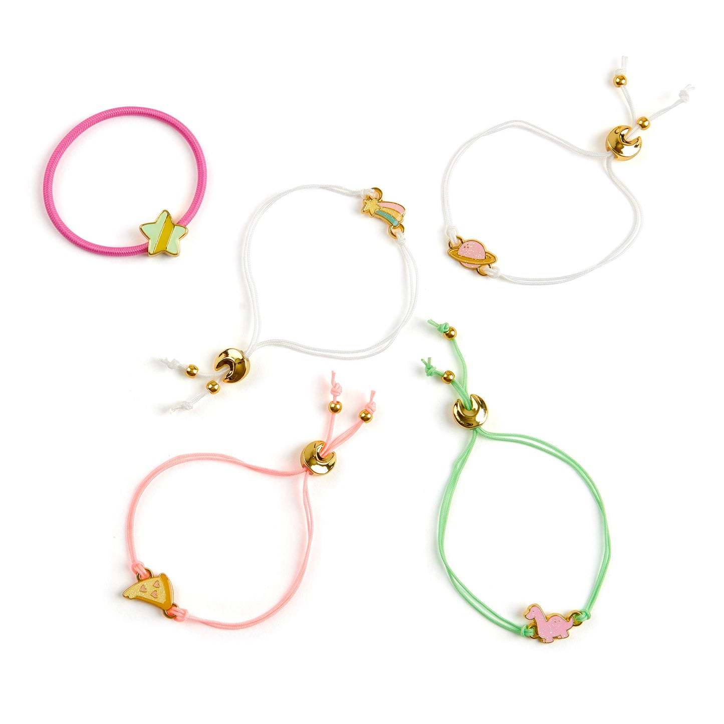 WowWee Lucky Fortune Magic Series - Color Change Elastic Bracelet and Accessories - Lucky Bundle