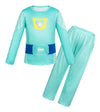 Marendyee Kitties Costume Outfit Christmas Gift For Kids Long Sleeve Shirt Pants Set Cosplay Birthday Party 7-8 Years