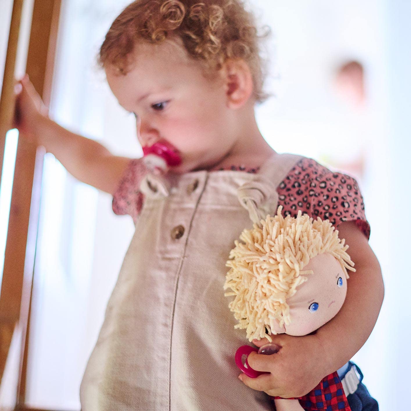 Haba Nick 12' Soft Doll - Baby Boy Doll With Blonde Hair And Blue Eyes (Machine Washable) Perfect Plush Toy For 18 Months & Up