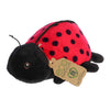 Aurora Eco-Friendly Eco Nation Eco Softies Ladybug Stuffed Animal - Environmental Consciousness - Recycled Materials - Red 8 Inc