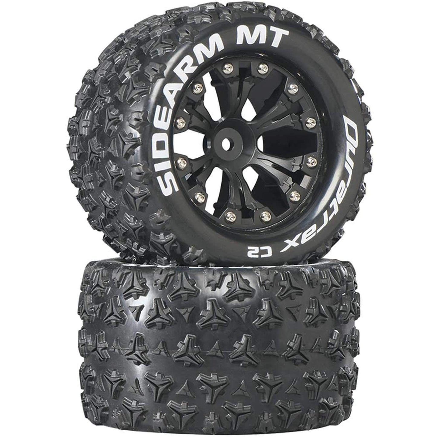 Duratrax Sidearm MT 2.8 Mounted 1/2 Offset C2 Blk 2 DTXC3516