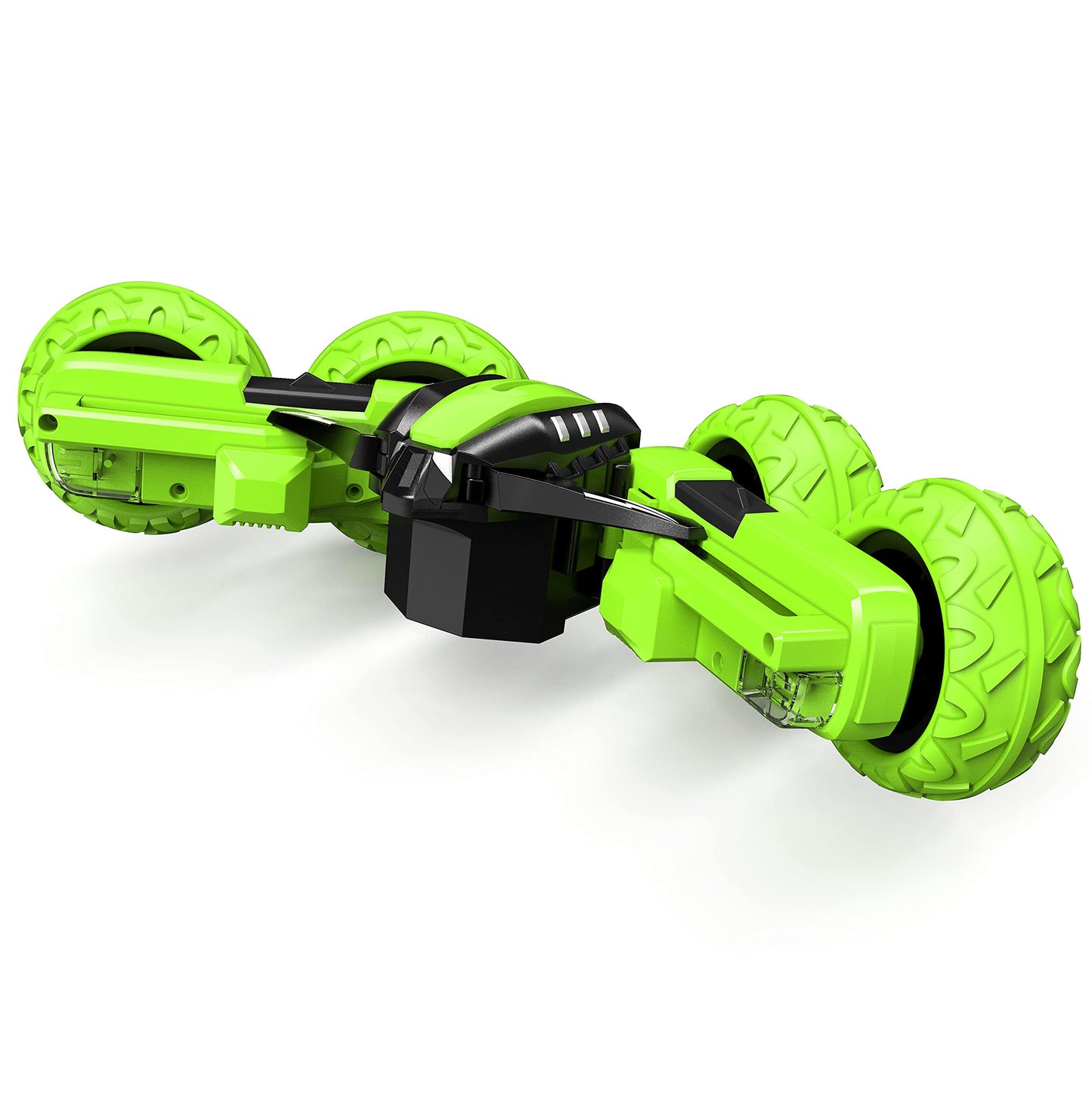 Threeking RC Stunt Cars Remote Control Car with Lights Double-Sided Driving 360-degree Flips Rotating Car Toy Gifts Presents for