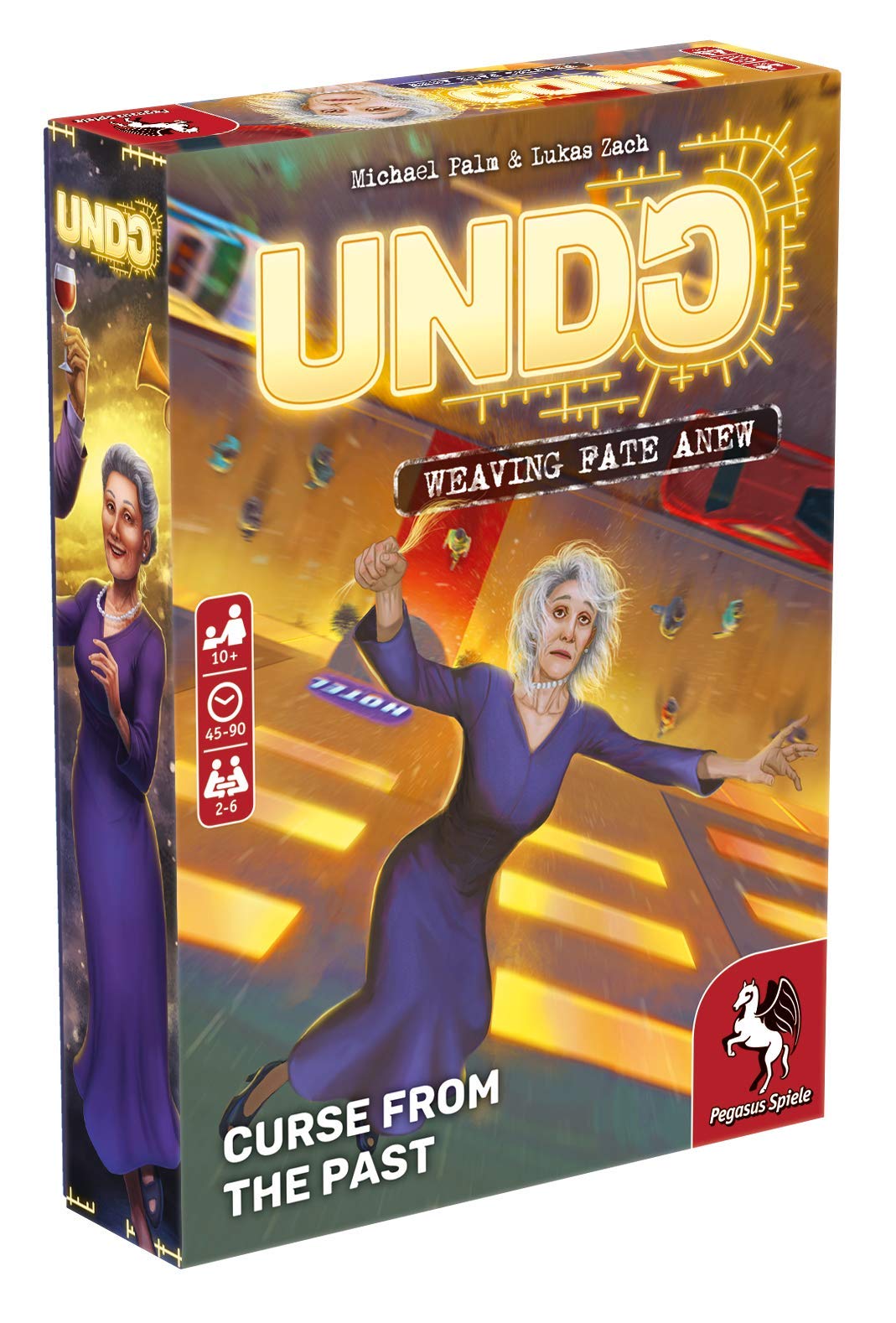 Pegasus Spiele Pes18172E Undo Curse From The Past Game