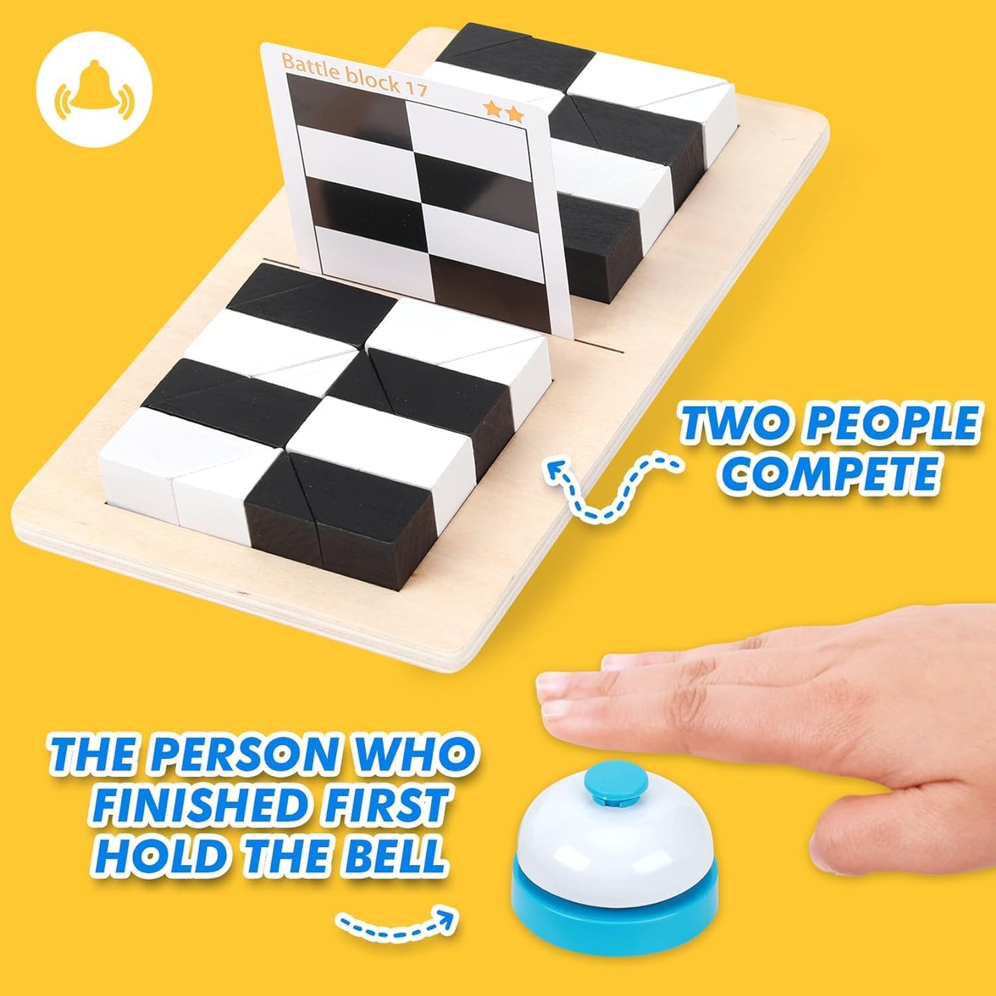 Aishun Brain Teaser Puzzle, Table Games Puzzles, Wooden Blocks Puzzle,Logic Toys For Kids With 80 Challenges, Teens, Stem Iq Test Mind Puzzle Toys, Birthday Gifts, Stocking Stuffer For Boys Girls