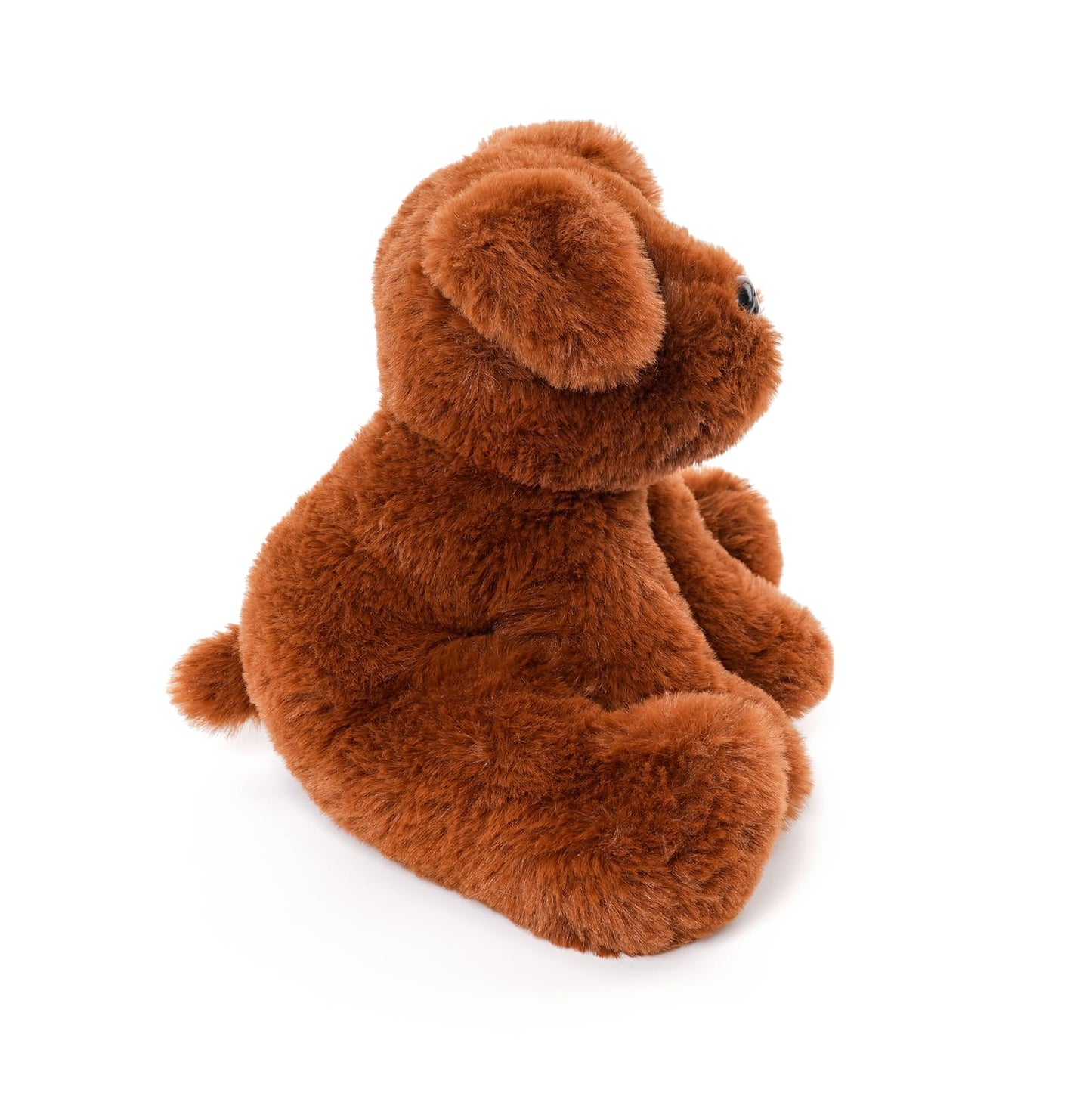 Weigedu Chocolate Labs Labrador Stuffed Animals, Stuffed Puppies, Retrievers Dog Plush Toys For Kids Boys Girls Birthday Bedtime Gifts, 7.9 Inches, Brown Chocolate
