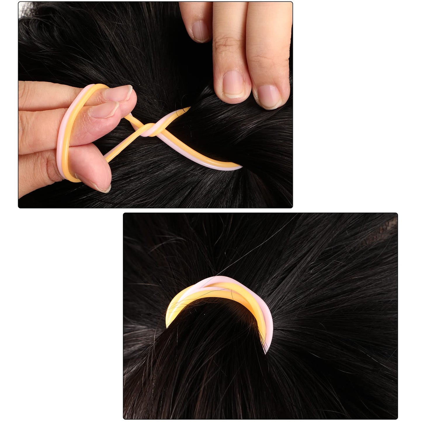 Sratte 1000 Pcs Silicone Jelly Bracelets Bulk Rainbow Glow Neon Stretchable 80S Bracelets Multicolor Accessories Bands Hair Ties