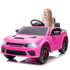 Electric Car For Kids,Licensed Dodge Charger Srt Hellcat Ride On Car,3.1Mph Max Speed,12V 7A Kids Electric Vehicle With Remote C