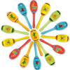15Pcs Mexican Fiesta Party Favors Mini Wooden Maracas for Kids Mexican Fiesta Themed Birthday Baby Shower Cinco De Mayo Taco Tue