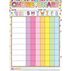 Ashley Productions Smart Poly Single Sided PosterMat Pals Space Savers, Chores Confetti Style, 13 x 9.5