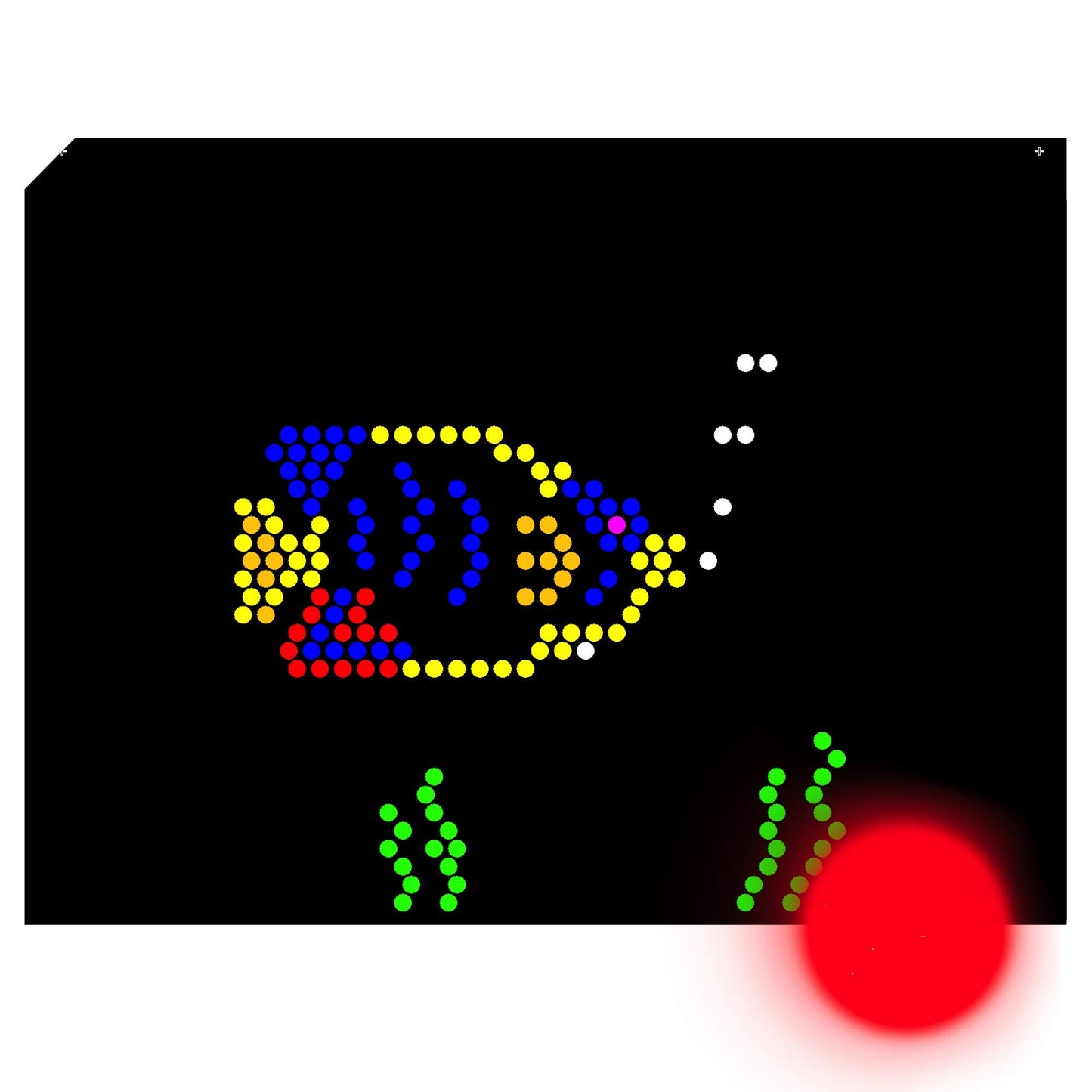 Illumipeg Under The Sea Refill Templates For Pre-1994 Original Lite Brite (10 Sheets, 9X12)