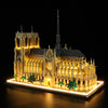 Briksmax 2.0 Light Kit For Lego-21061 Notre Dame Cathedral With Remote Control-Innovative Led Lighting Compatible With Lego Arch