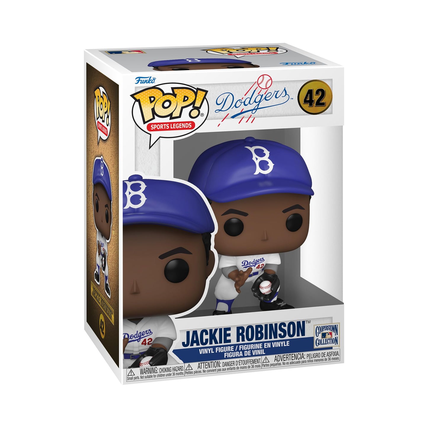 Mlb La Dodgers Jackie Robinson Funko Pop Icons