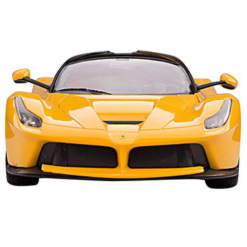1/14 Scale Ferrari La Ferrari LaFerrari Radio Remote Control Model Car R/C RTR Open Doors (Yellow) by FMTStore