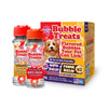 BubbleLick Bubble Treats Variety Pack - Peanut Butter & Maple Bacon, 2.5 Fl Oz (4-Pack), Lickable Bubbles for Pets, Red Plastic