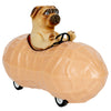 Mcphee Archie Pug in a Peanut Pull Back Toy Car