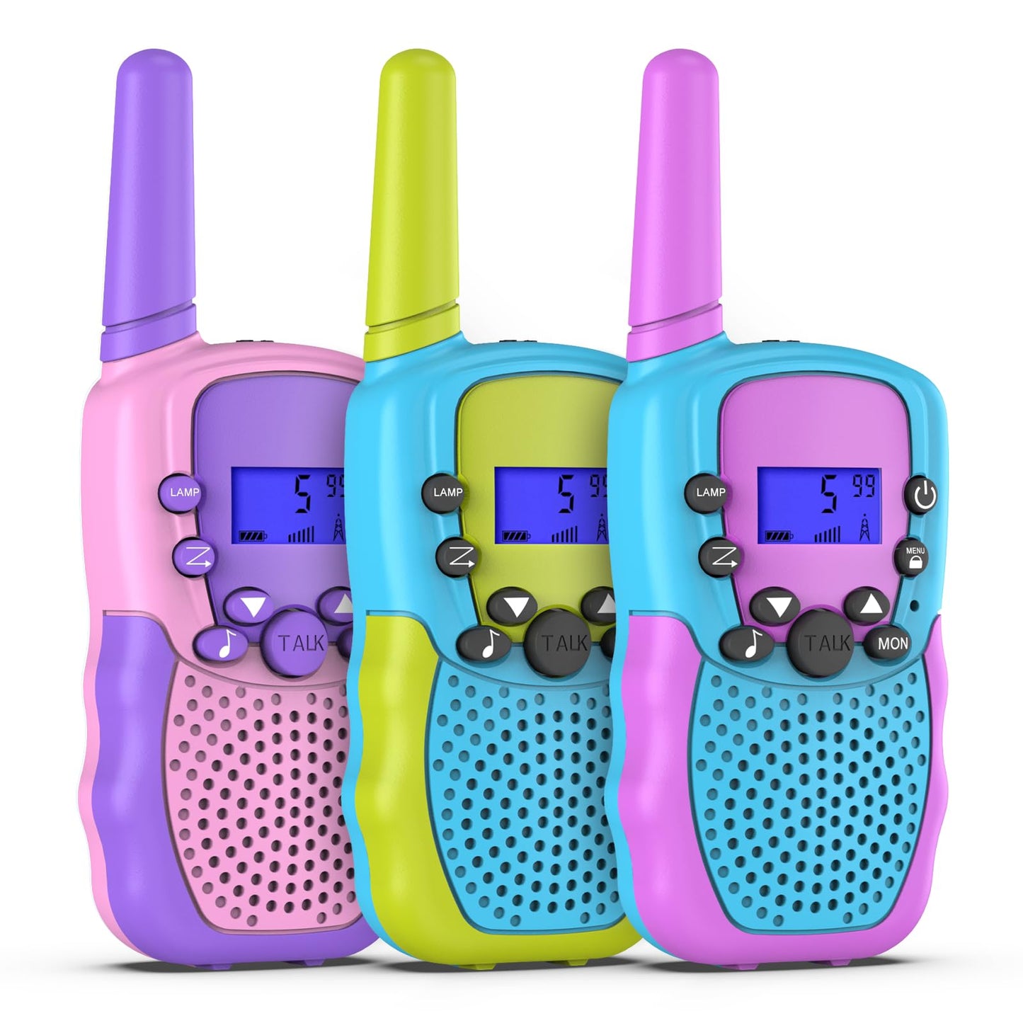 Selieve Outdoor Toys For Kids Ages 4-8, Walkie Talkies For Children Long Distance 22 Channels 2 Way Radio Interactive Toys Birth