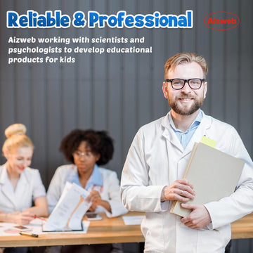 Aizweb CVC Word Game - Phonics Flash Cards for Preschool & Kindergarten, Special Education Spelling Toy, Medium Classroom Supplies