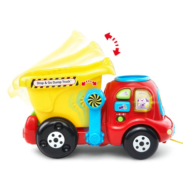 Vtech Drop And Go Dump Truck, Yellow