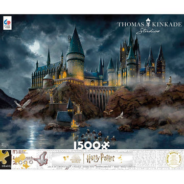 Ceaco - Thomas Kinkade - Harry Potter - Hogwart'S Castle - 1500 Piece Jigsaw Puzzle