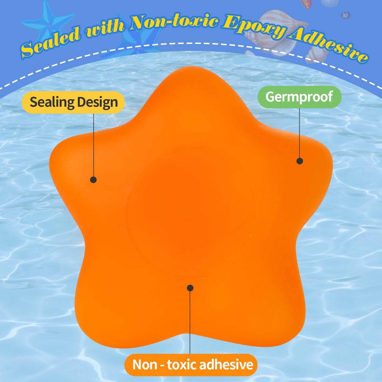 Mold Free Baby Bath Toys For Kids Ages 1-3,No Hole Ocean Animal Bathtub Toys For Infant 6-12-18 Months, Tub Toys Toddlers 2-4 Year Old Boys Girls(6 Pcs With Storage Bag)