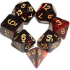 7Pieces DND Dice Set (Red Black)