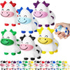 Wettarn 24 Pcs Cows Party Favors Cows Foam Stress Toy Fidget Toy Bulk Cute Farm Animal Party Favors Gift Supplies For Classroom