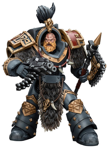 Joytoy Warhammer 40K 1/18 Action Figures, Space Wolves Varagyr Wolf Guard Squad Varagyr Terminator3 Perfect For Collectors & Dec