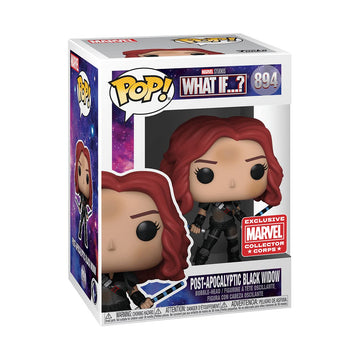 Funko Pop! Marvel What If? Post-Apocalyptic Black Widow Collector Corps 894