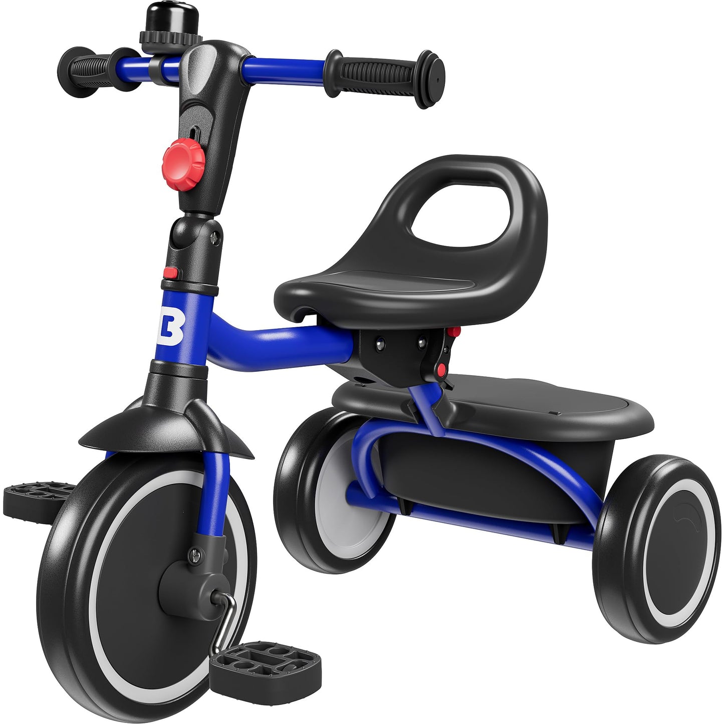 besrey Toddler Tricycle with Bell, Kids Tricycle Age 18 Months to 5 Years, Kids Trikes, Toddler Bikes for 1-3 Year Olds, Toddler