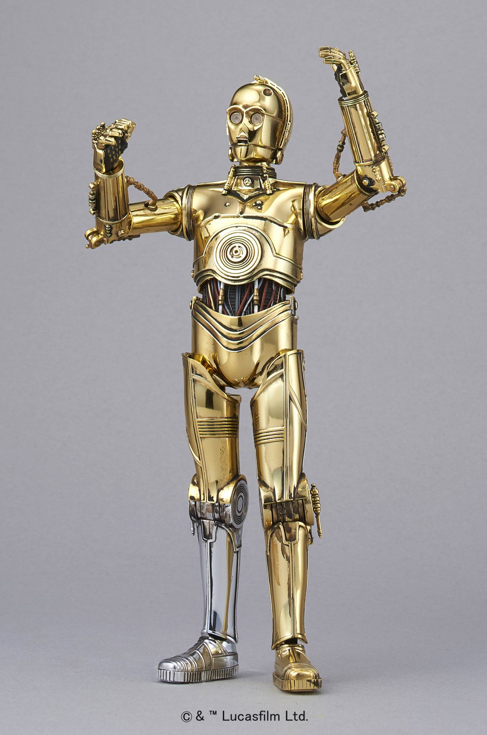 Bandai Hobby Star Wars Character Line 1/12C-3Po 'Star Wars' Action Figure, White
