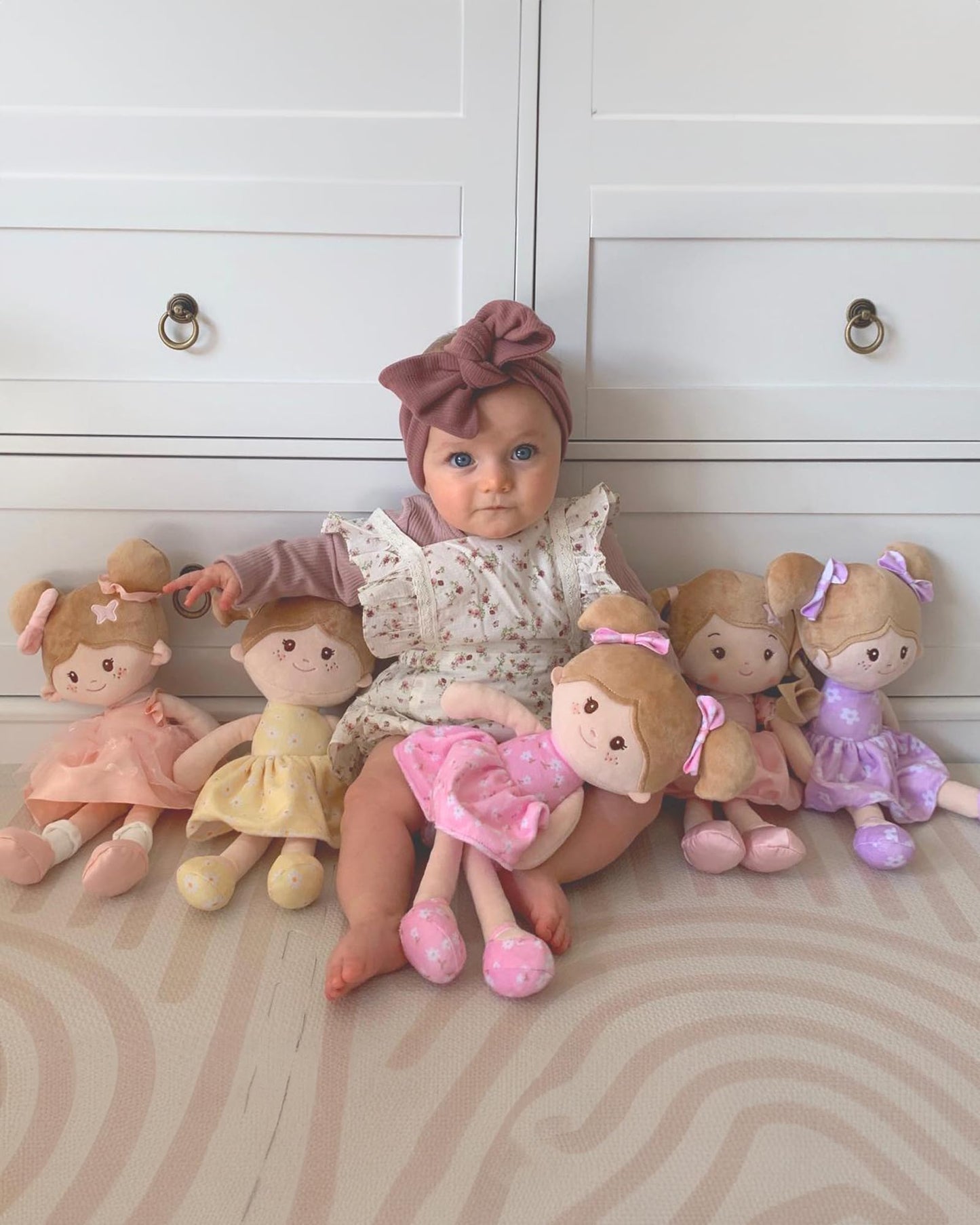 Leyadoll Soft Baby Doll Toys (12''), My First Baby Rag Doll For 1 Year-Old Girl Birthday Gift, Leya Doll Christmas Plush Toys Gi