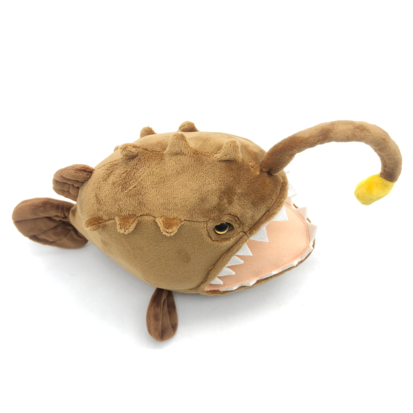 Jianeexsq Realistic Angler Fish Stuffed Animal Doll, Simulation Anglerfish Plush Toy, Deep Sea Ocean Animal Plush, Children'S Bi