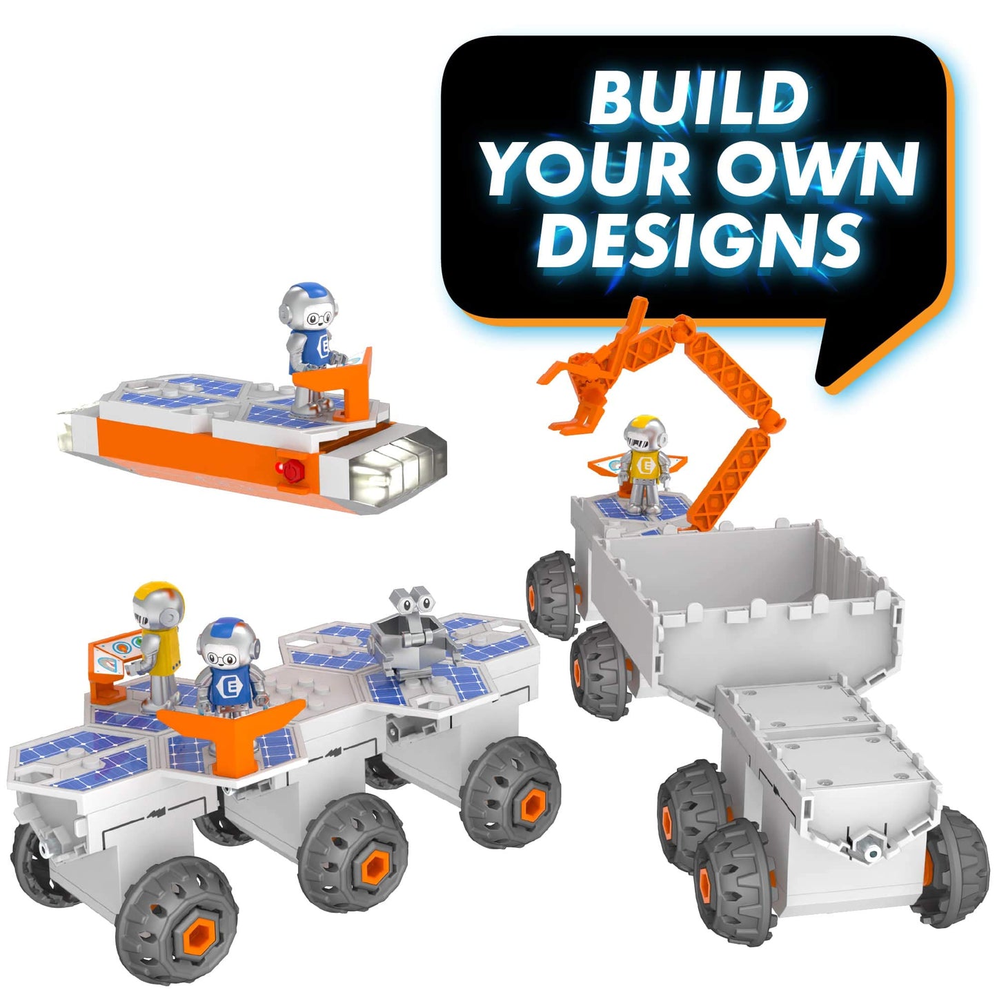 Educational Insights Circuit Explorer Rover Circuit For Kids, Space Toy, Building Set, Stem Toy, Gift For Boys & Girls, Ages 6+