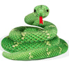 MGZTTHW Snake Plush - 71in Lifelike Stuffed Snake Toy for Kids, Green Polyester Animal, Perfect for Birthdays and Pranks