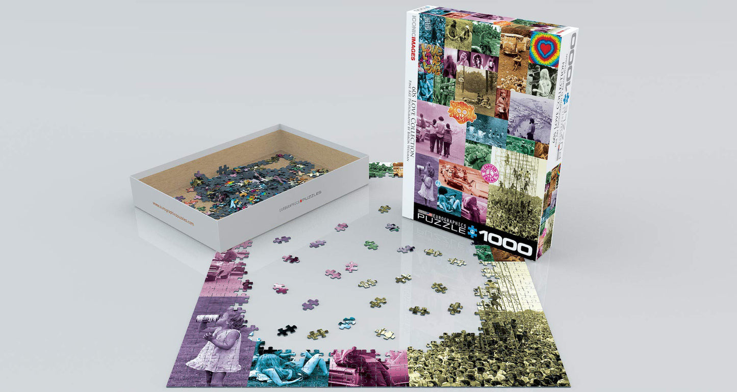 Eurographics 60S Love Collection By Baron Wolman 1000-Piece Puzzle