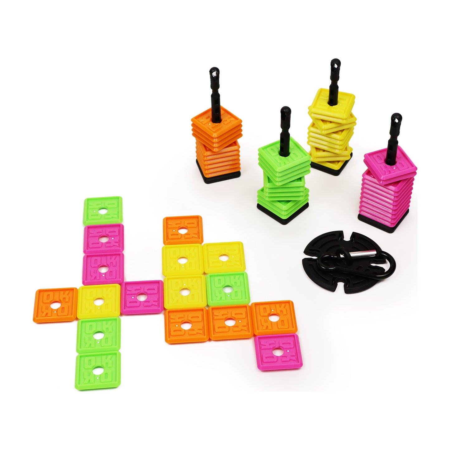 Cardinal Cinco Linko Travel Game for Kids & Adults, Multicolor, Model 6052290, Award-Winning Fun for Ages 8 and Up