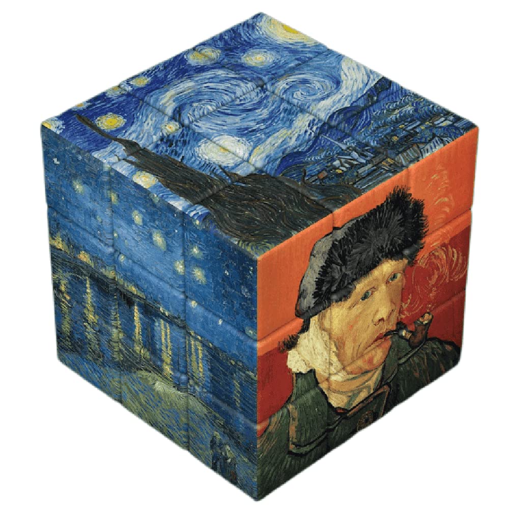 Famous Paintings Photo Magic Cube, Art Paintings Photo Magic Square, Creative Puzzle Cube (Van Gogh)