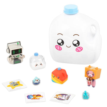 Lankybox Giant Milky Mystery Set Singing Mystery Milky Set With 9 Exciting Toys To Discover Inside, Officially Licensed Merch