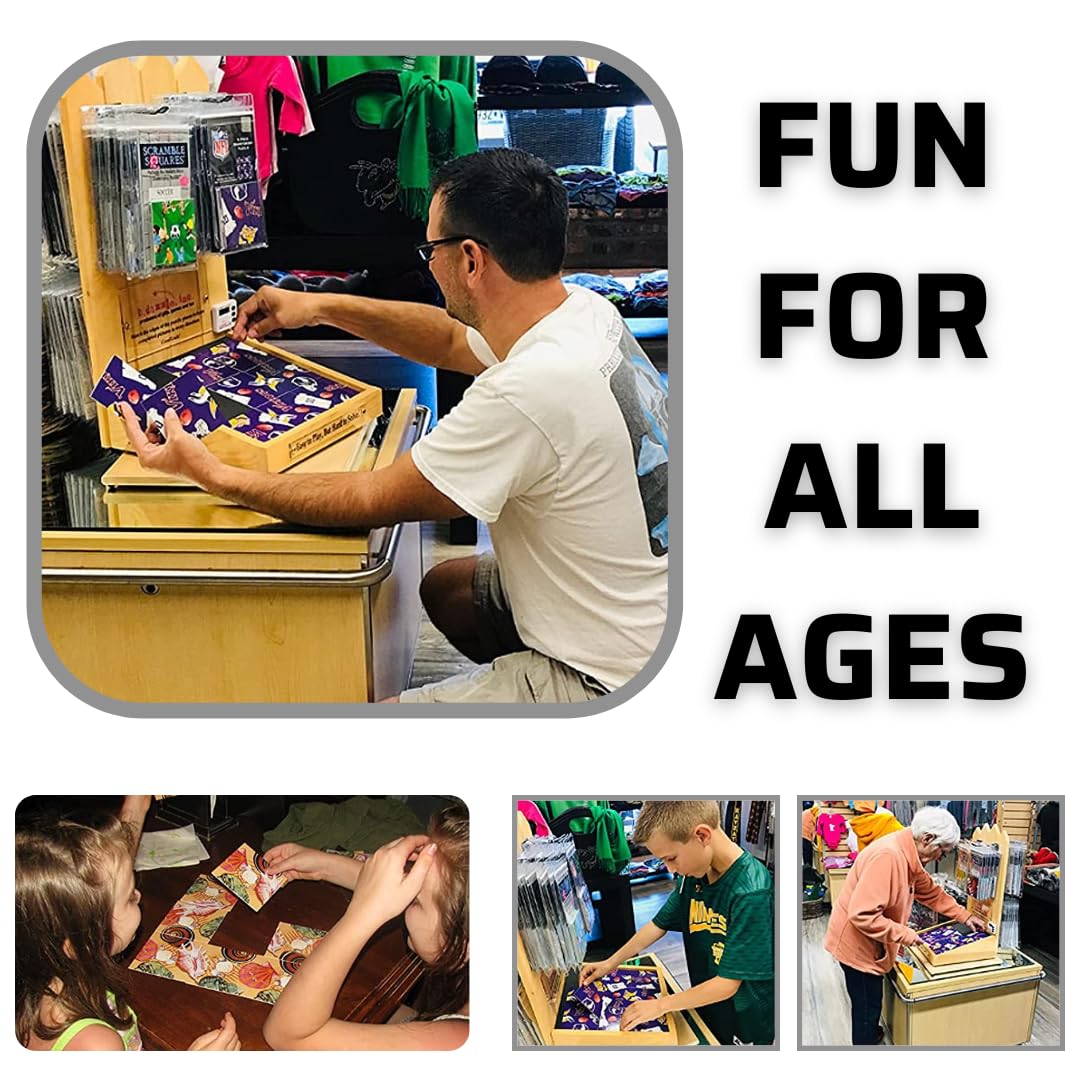 B Dazzle Owls Scramble Squares 9 Piece Puzzle