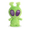 Aurora Shoulderkins Juno Alien Plush - 4.5" Green Polyester Toy, Model AW33544