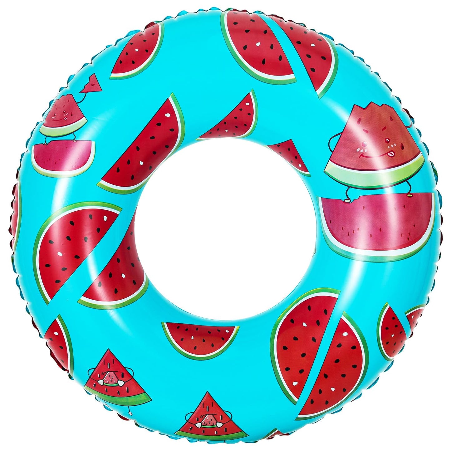 Heysplash Cartoon Swim Ring, Inflatable Durable Round Shaped Flamingo Summer Pool Beach Party Swimming Float Tube, Water Fun Swi