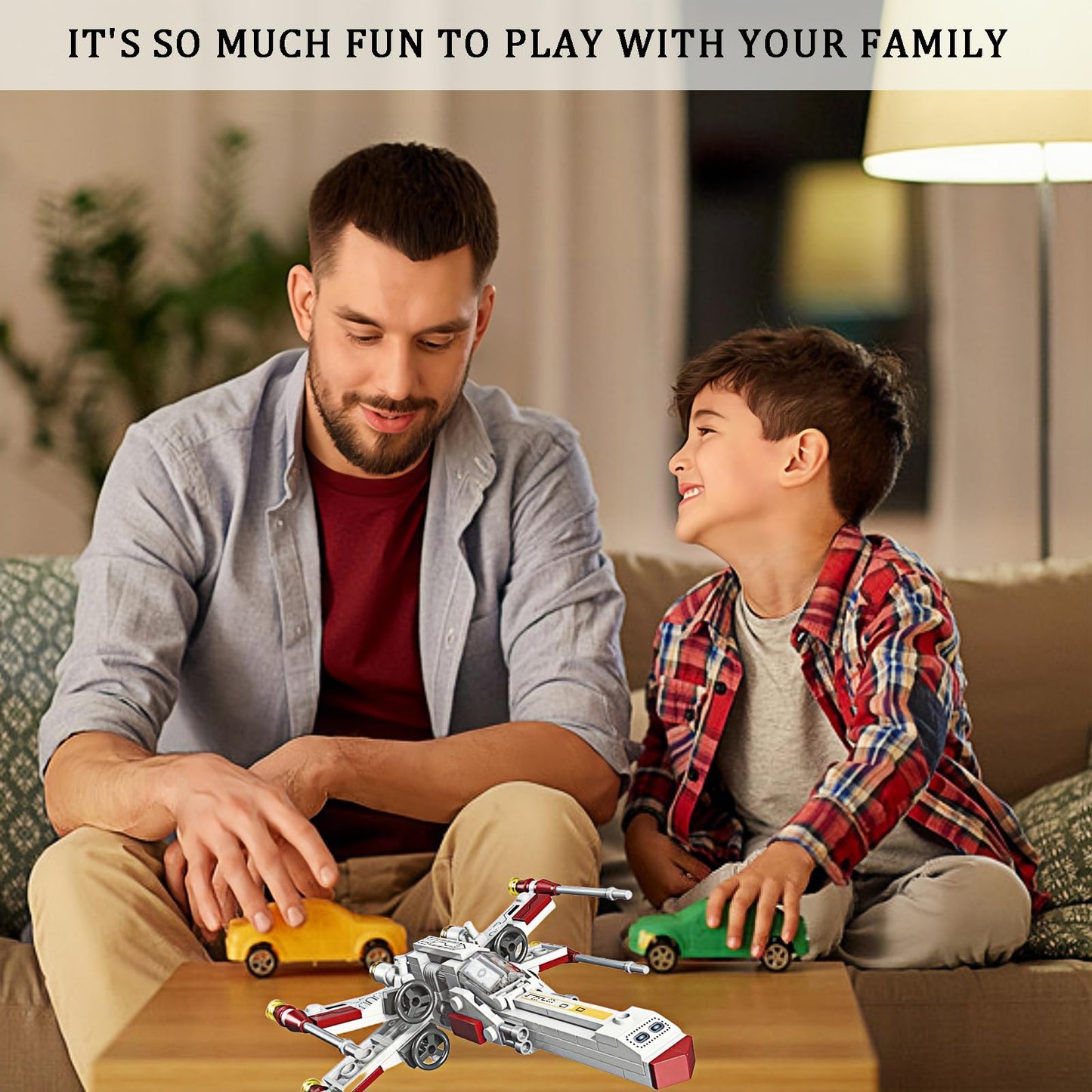 Airplane Building Block Set Compatible With Lego, 134 Pcs Plane Starfighter Toy For Kids 6 7 8 9 10+ Year Old Boys