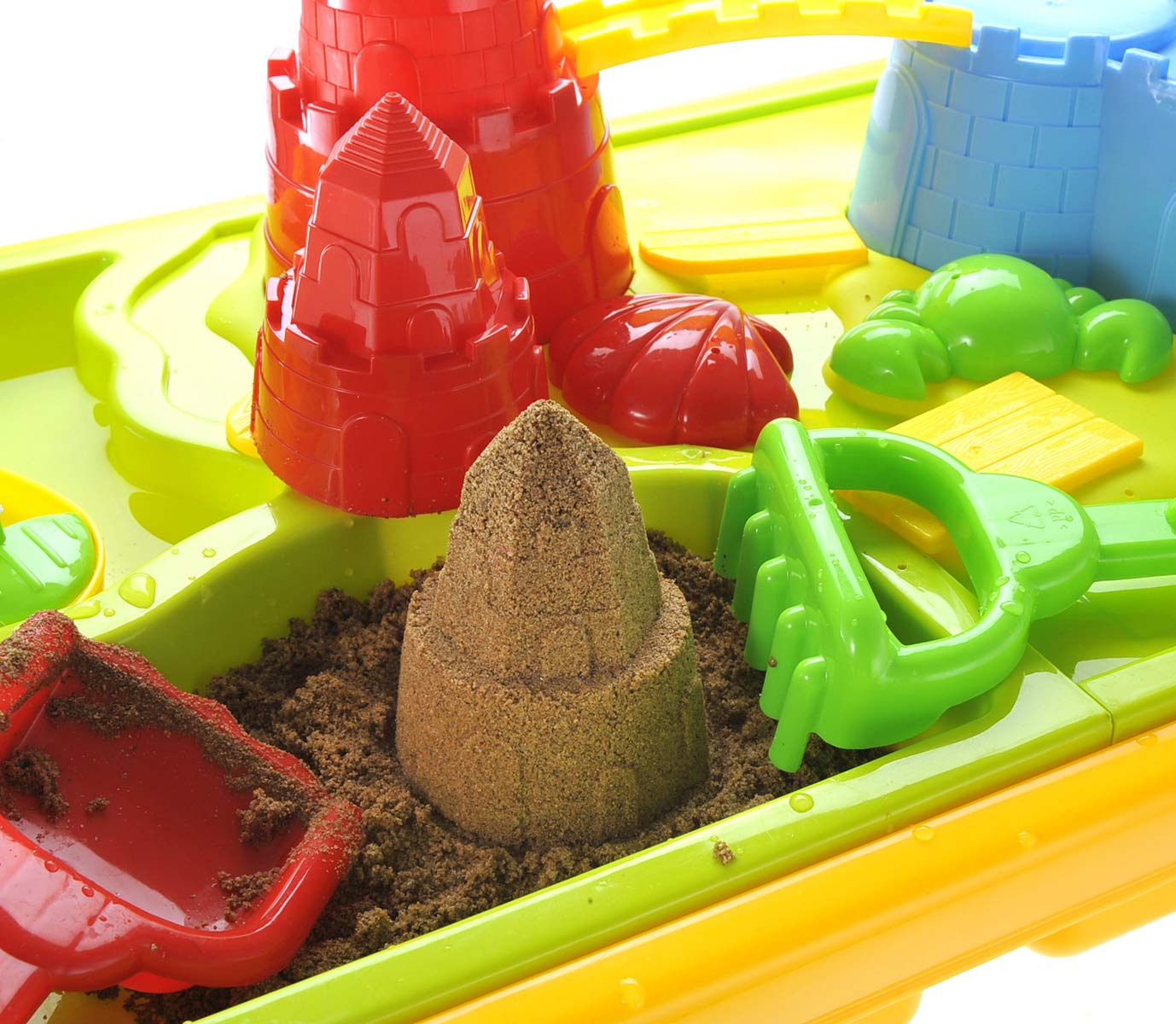 PowerTRC Beach Toys | Sand Molds | Sand Pit Toys | Sandbox Toys | Sand Buckets | Sand Castle Building Kit | (2 in 1 Kit)