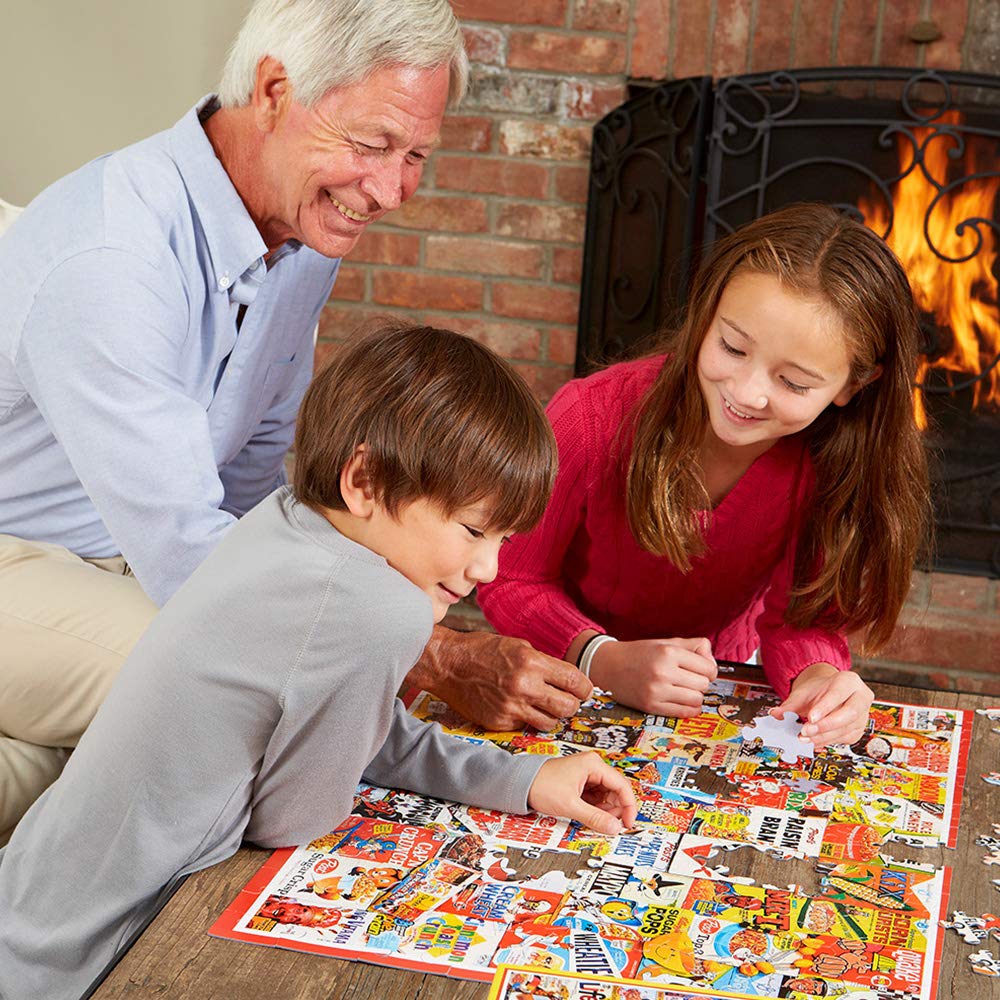 White Mountain Halloween House 1000 Piece Halloween Jigsaw Puzzle For Fall And Autumn