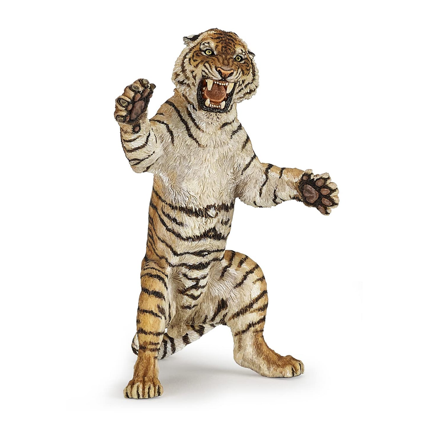 Papo - Standing Tiger Figurine - 3 Years Old - Wildlife Collection - Hand Painted - Educational Feline Toy - 12,00 Cm Educational Feline Toy - Gift Idea For Children - Tiger Model - Big Cat Toy