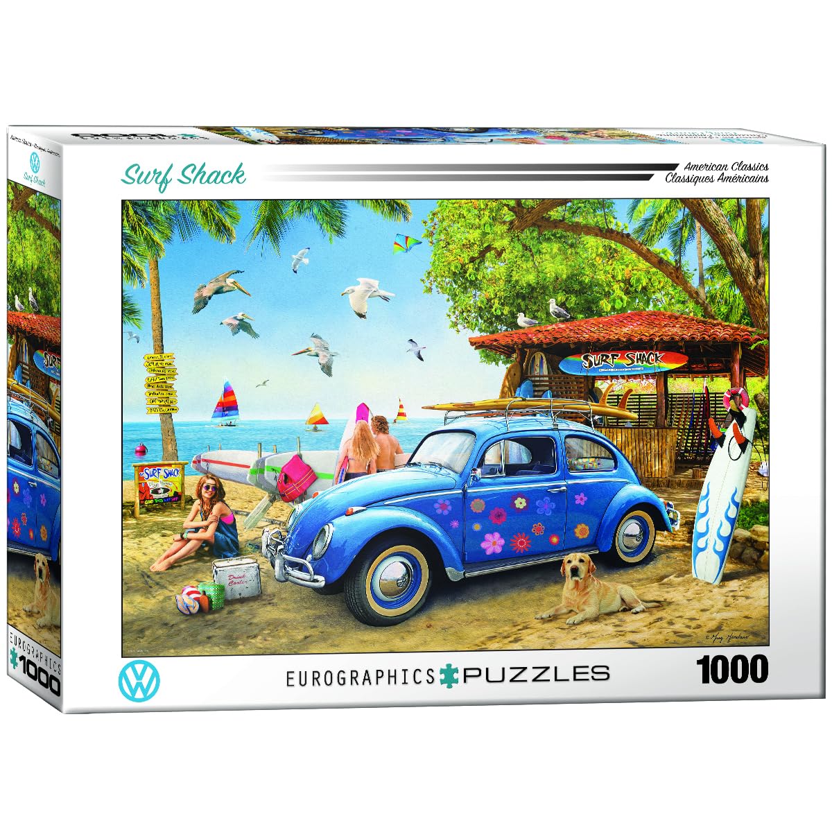 VW Surf Shack 1000pc