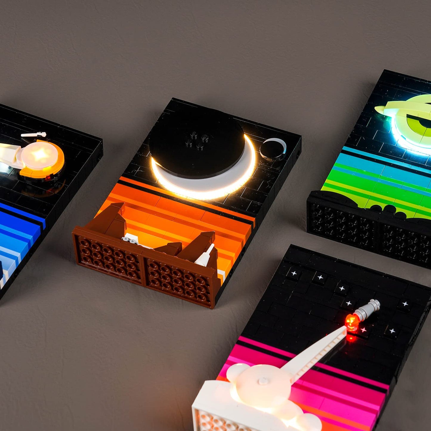 Brickbling Led Lights Compatible With Lego Tales Of The Space Age, Creative Light Kit Compatible With Lego 21340 (Lights Only, Not Come With Model)